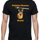 Camiseta-hombre-normal-patatas-bravas-world